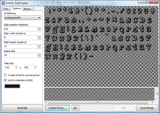 New Options in Irrlicht Font Maker