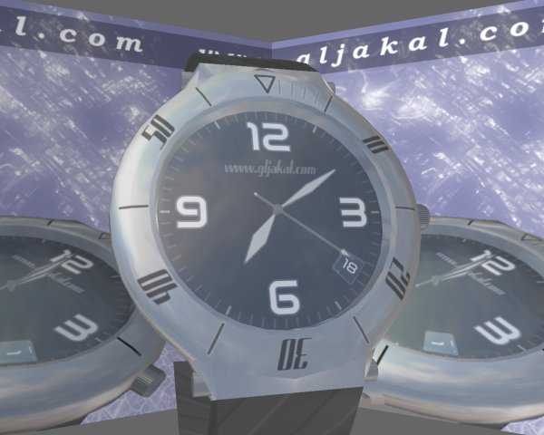 Click to view 3D Clock Screensaver 1.0 screenshot