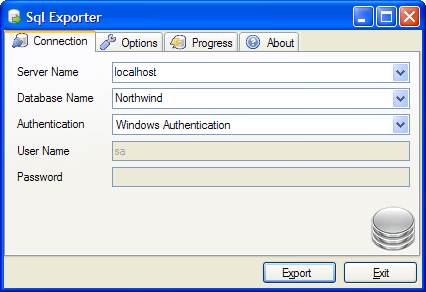 gljakal's Sql Exporter