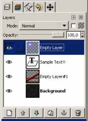 Gimp Layers